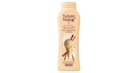 TULIPAN NEGRO LECHE MERENGADA Y CANELA BAGNOSCHIUMA DA 650 ml
 [Confezione da 12 pezzi]