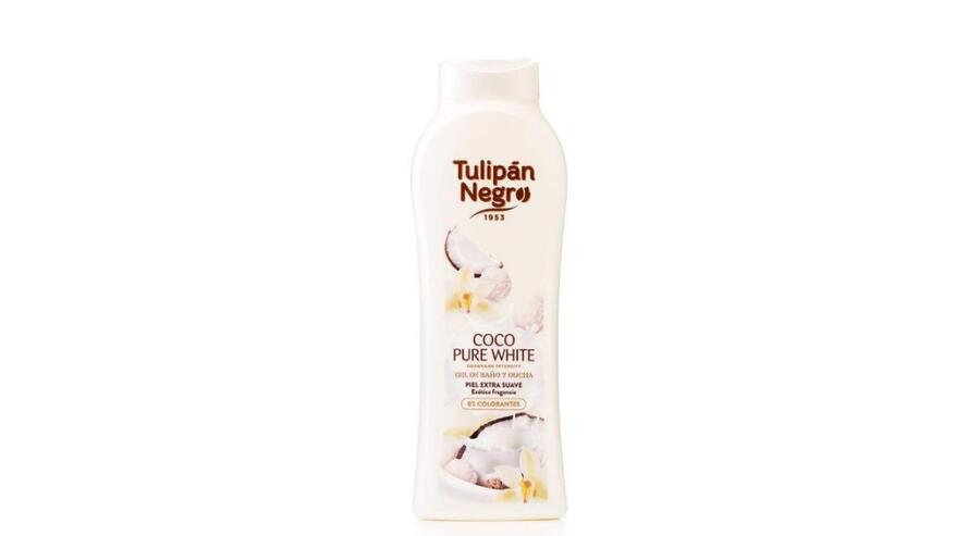 TULIPAN NEGRO COCO PURE WHITE BAGNOSCHIUMA DA 650 ml
 [Confezione da 12 pezzi]