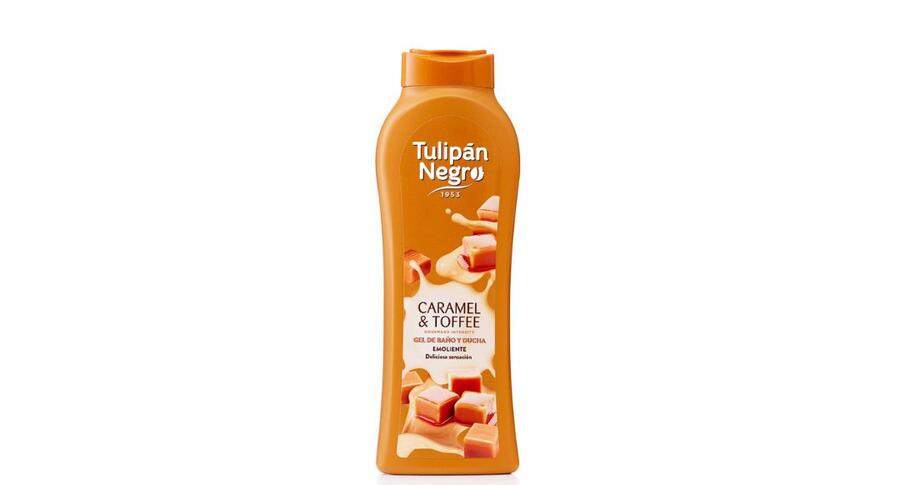 TULIPAN NEGRO CARAMEL & TOFFEE BAGNOSCHIUMA DA 650 ml
 [Confezione da 12 pezzi]