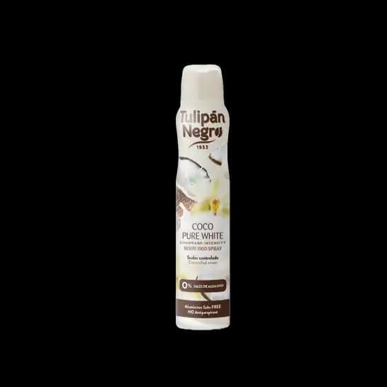 TULIPAN NEGRO COCO PURE WHITE DEO SPRAY DA 200 ml
 [Confezione da 6 pezzi]