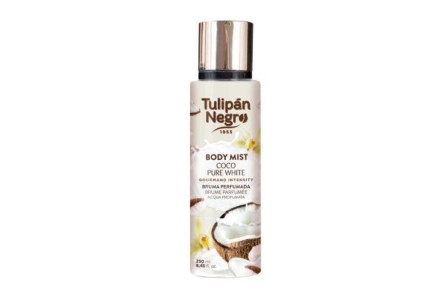 TULIPAN NEGRO COCO PURE WHITE BODY MIST DA 250 ml
 [Confezione da 6 pezzi]