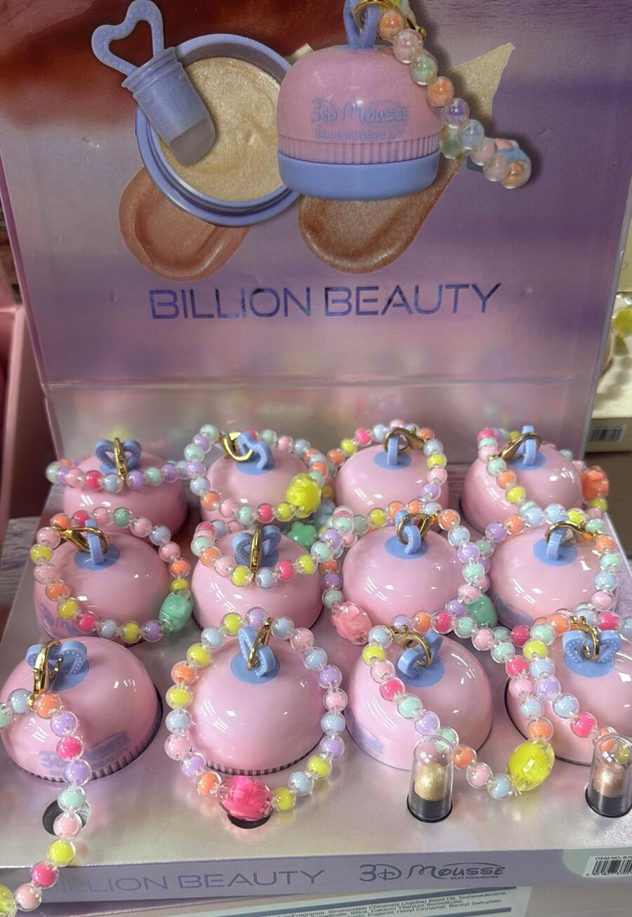 BILLION BEAUTY 3D MOUSSE ILLUMINANTE 
 [Confezione da 12 pezzi]