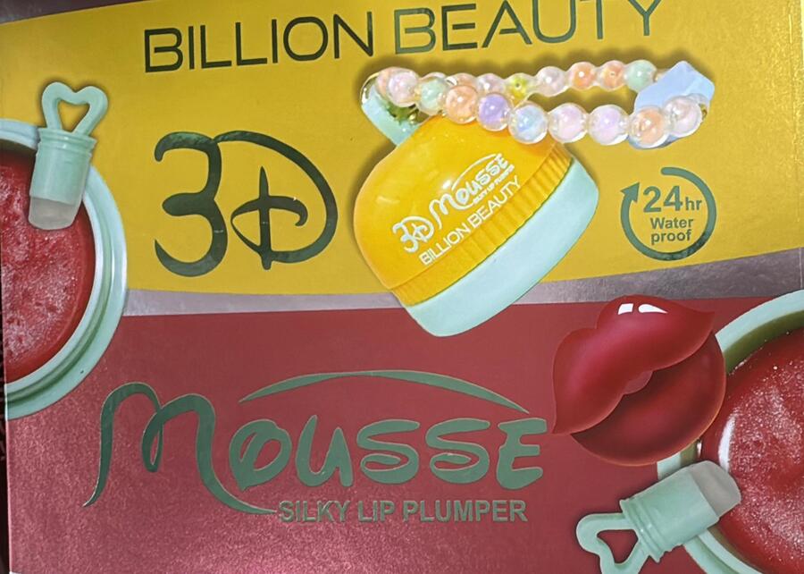 BILLION BEAUTY 3D MOUSSE SILKY PLUMPER
 [Confezione da 12 pezzi]