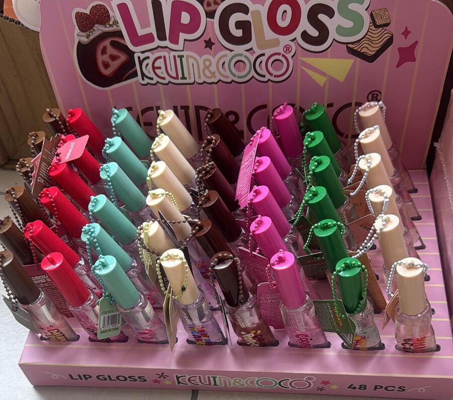 KEVIN & COCO LIPGLOSS 
 [Confezione da 48 pezzi]