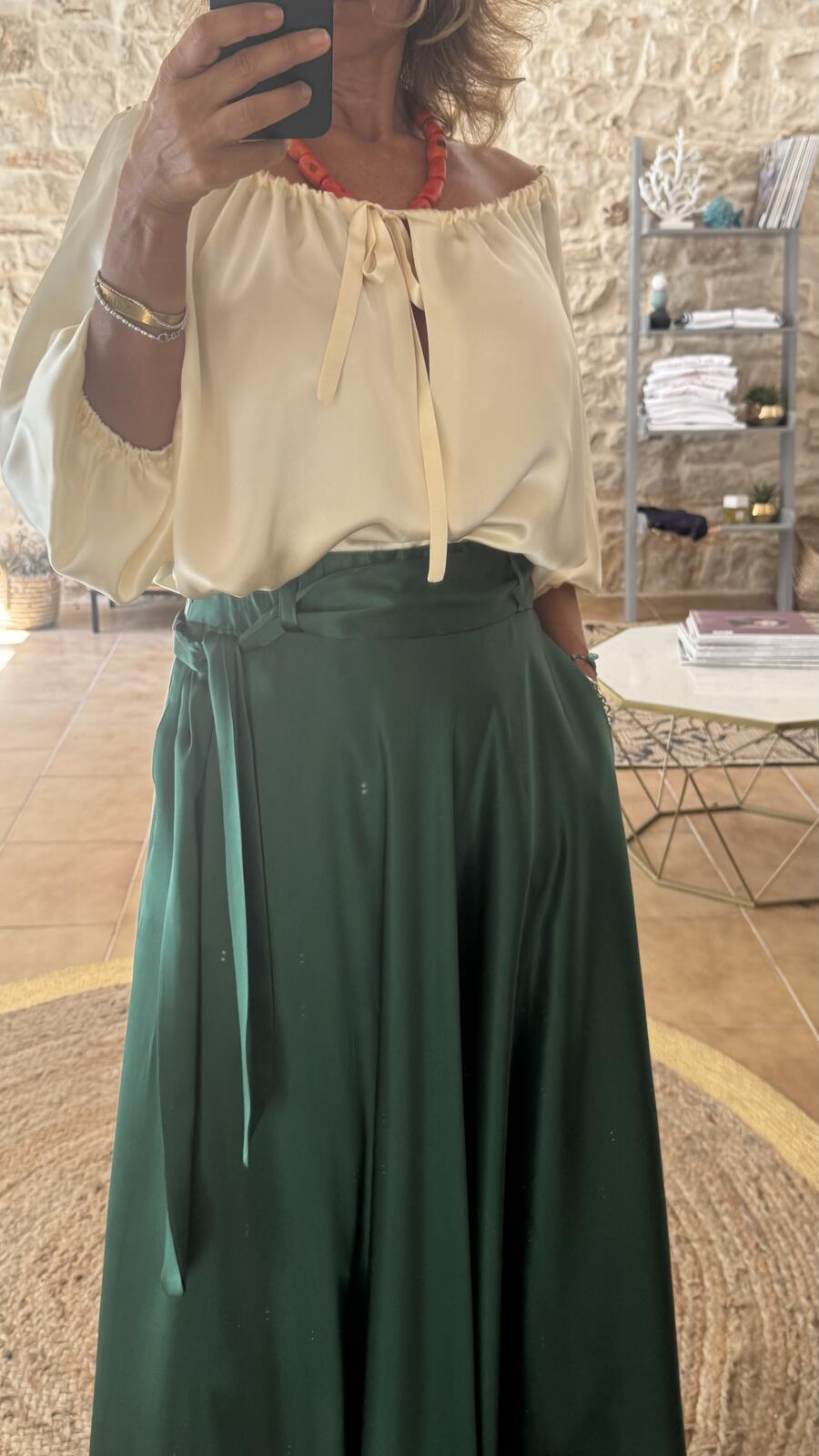 Skirt Sofia green