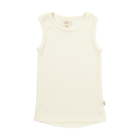 Canotta in Lana Merino e Seta per Bambini – Comfort Naturale e Stile Leggero