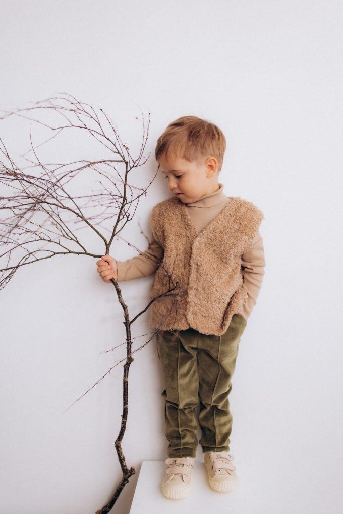 Gilet Oversize in Felpa – Cotone Biologico GOTS