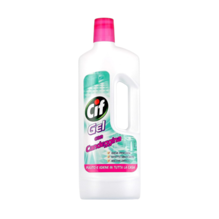 CIF GEL BAGNO CON CANDEGGINA 750 ML (Confezione da 15 pezzi) 