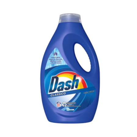 DASH LIQUIDO LAVATRICE 21 LAVAGGO 1050 ML (Confezione da 5 pezzi) 