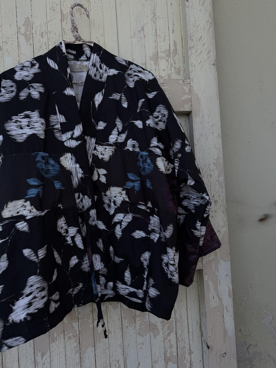 Kimono due tessuti impermeabili 