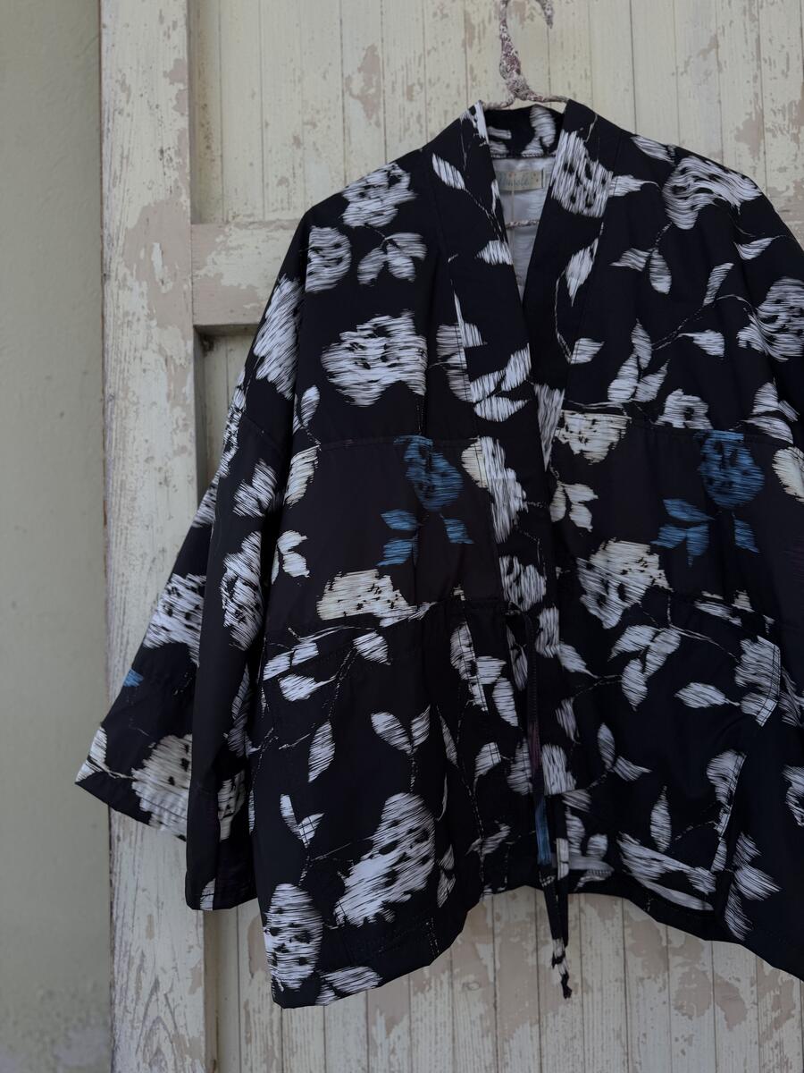 Kimono due tessuti impermeabili 