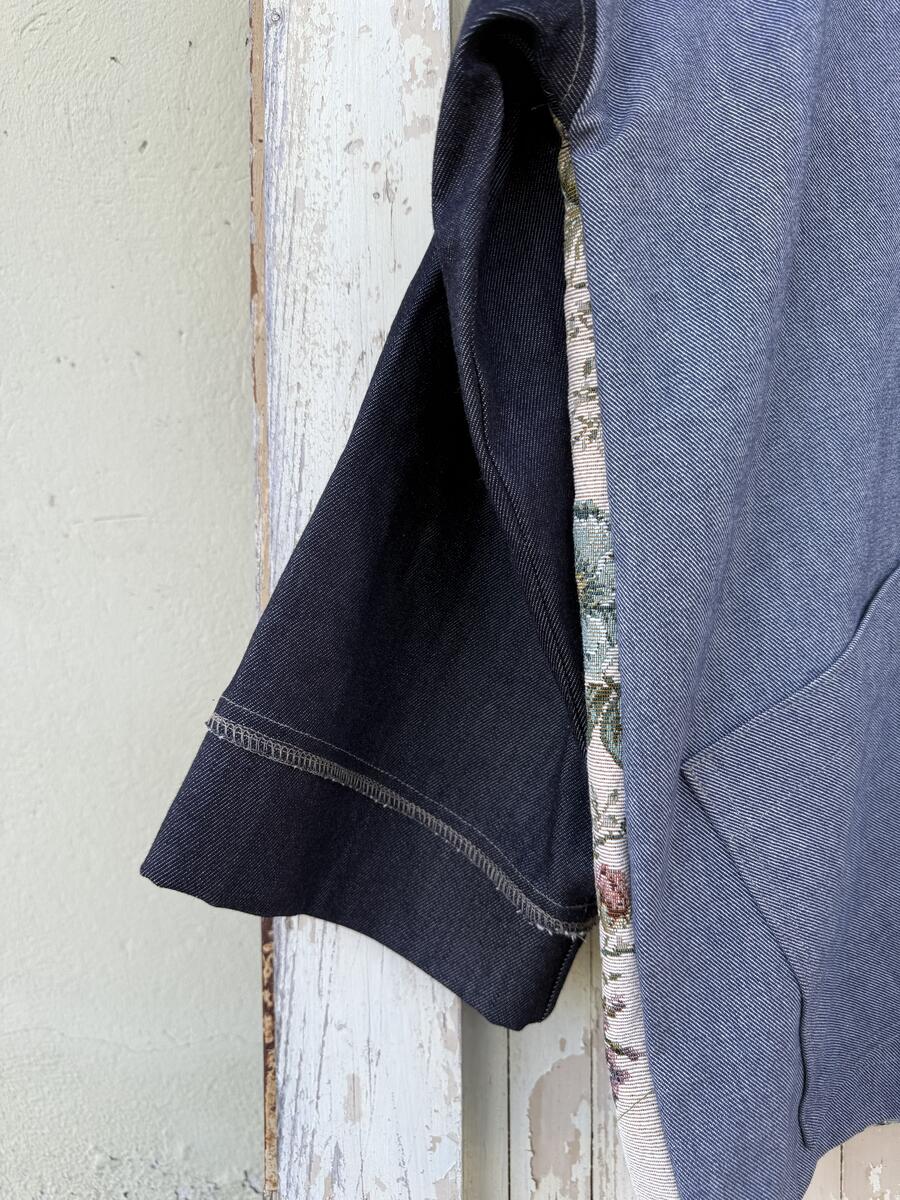 Kimono due jeans e fiori