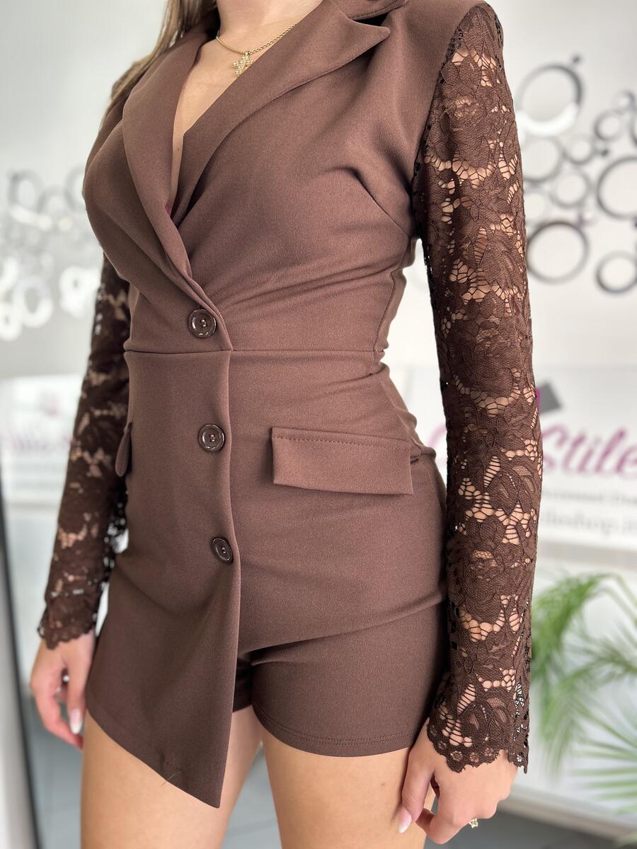 NOVITÀ Pull crop cut out spalla 