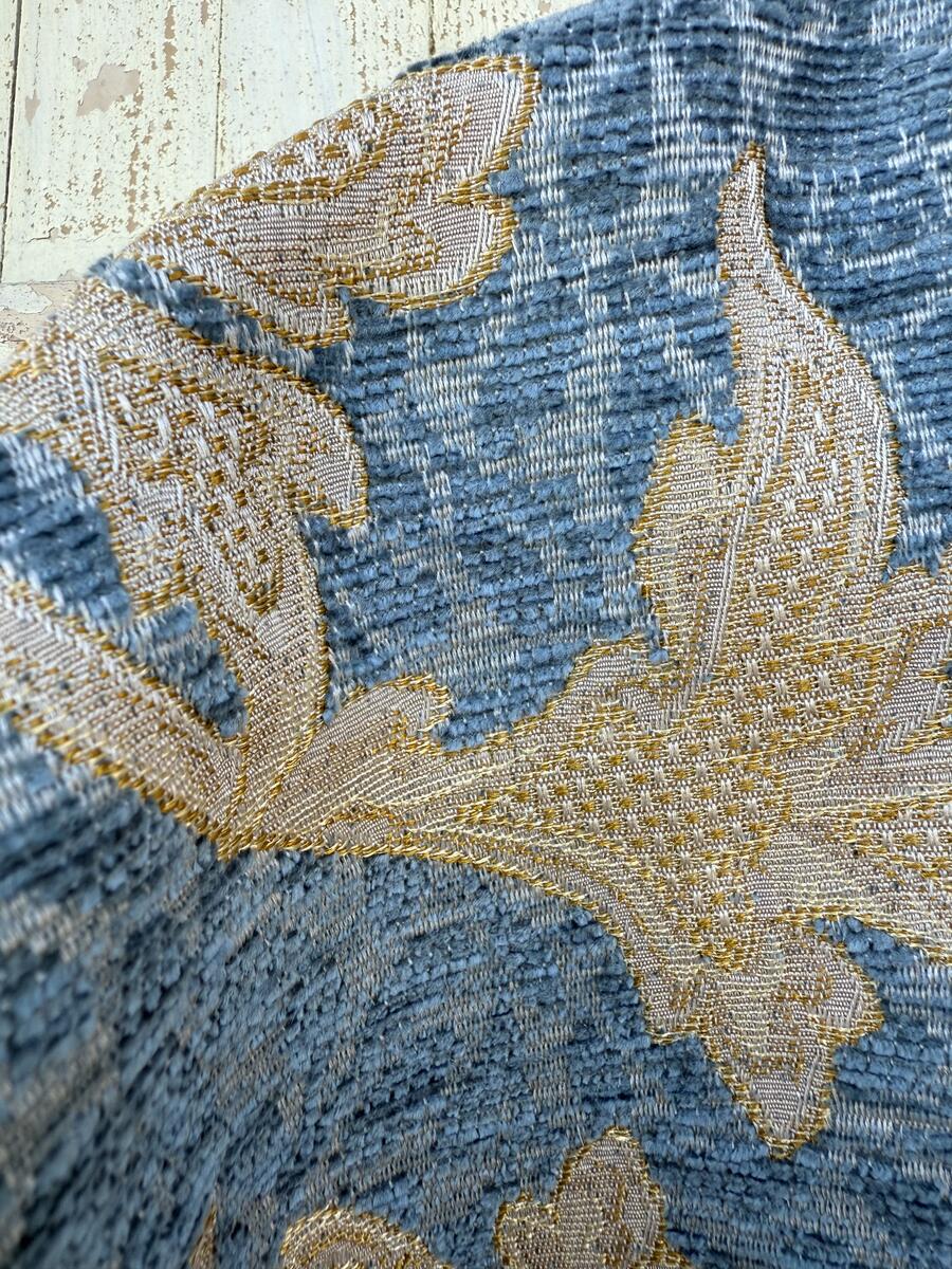 Kimono azzurro e beige