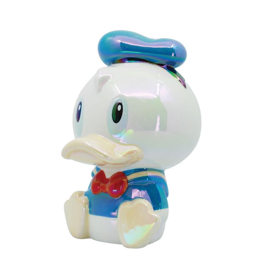 Enesco - Salvadanaio Donald Disney Showcase – Ceramica Iridescente 16,5 cm