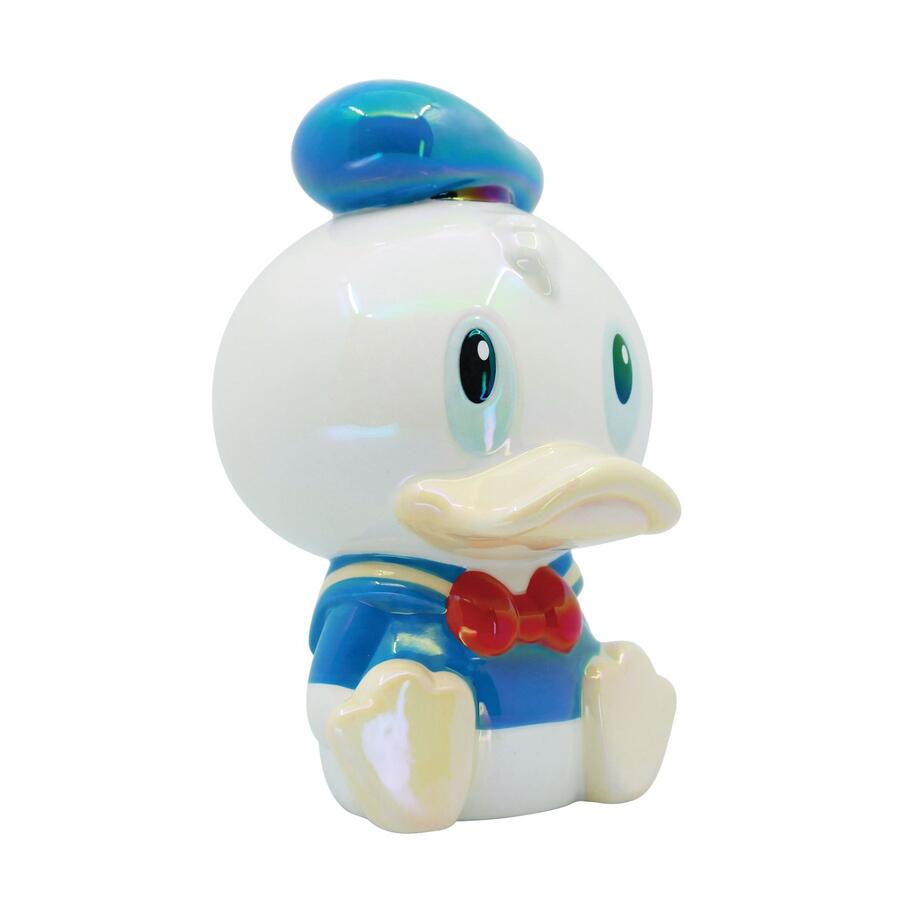 Enesco - Salvadanaio Donald Disney Showcase – Ceramica Iridescente 16,5 cm