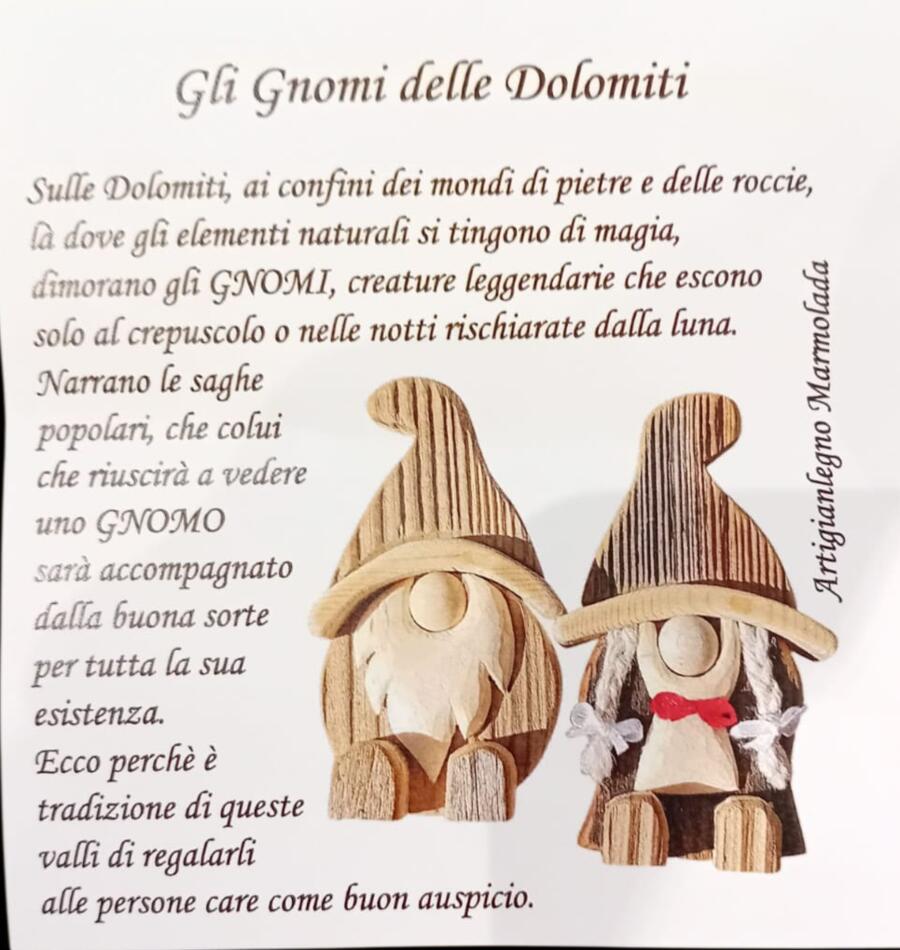 Gnometto realizzato a mano 