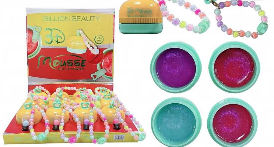 BILLION BEAUTY 3D MOUSSE PLUMPER 
 [Confezione da 12 pezzi]