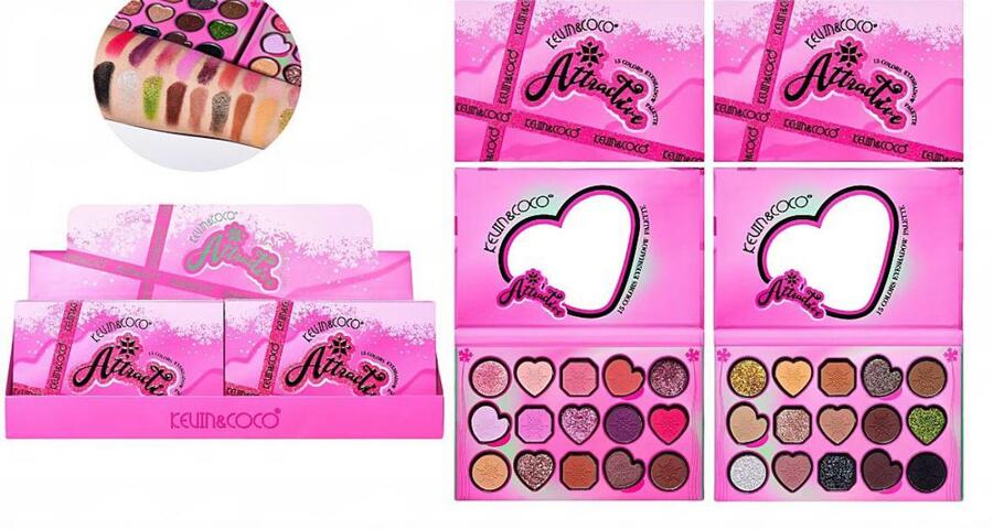 KEVIN & COCO ATTRACTIVE PALETTE DA 15 COLORI
 [Confezione da 12 pezzi]
