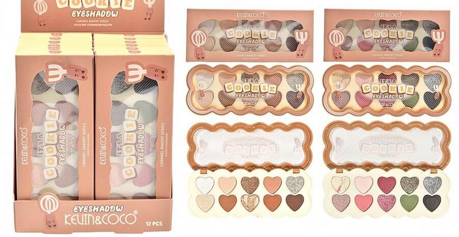 KEVIN & COCO PALETTE DA 18 COLORI 
 [Confezione da 12 pezzi]