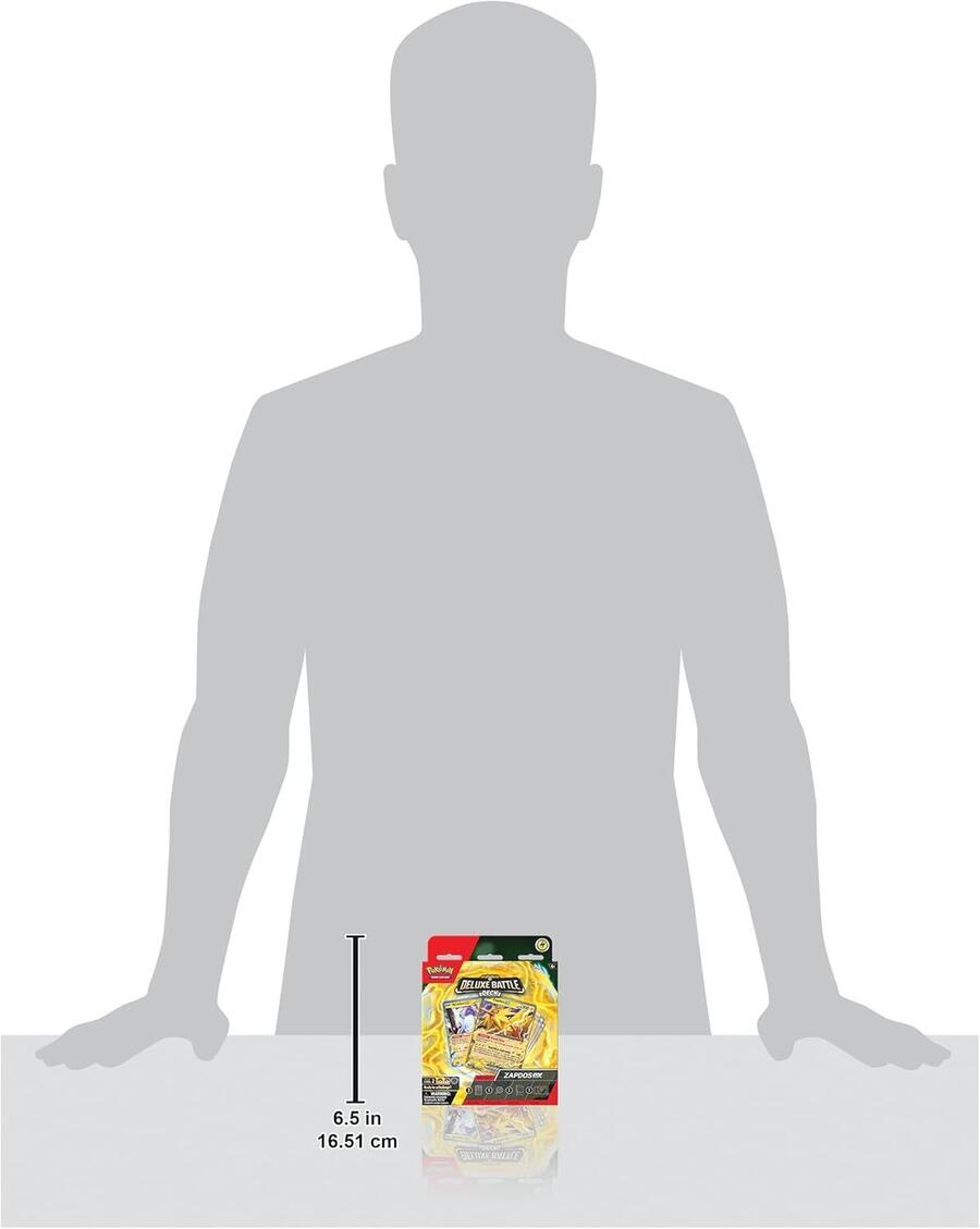 Pokèmon mazzo lotte deluxe Zapdos-ex - 60428