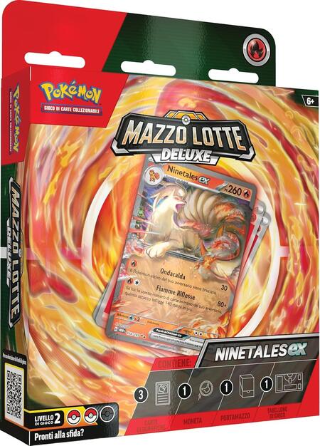 Pokèmon mazzo lotte deluxe Ninetales-ex - 60428
