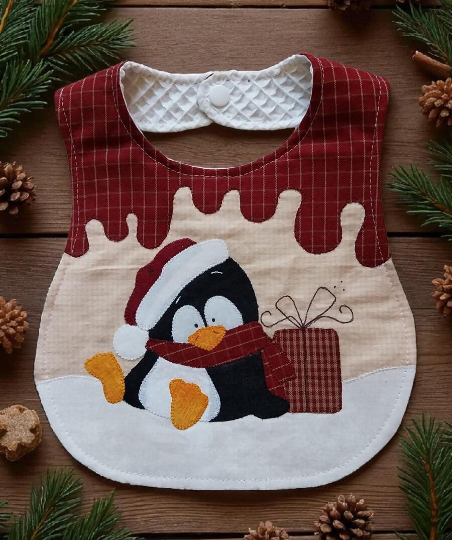 Kit Baby Penguins bavagline - 3 modelli