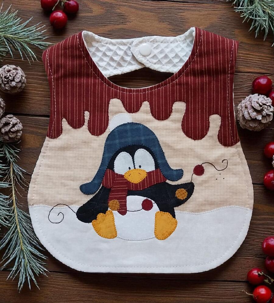 Kit Baby Penguins bavagline - 3 modelli