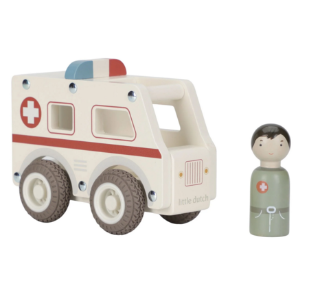 Ambulanza con personaggio