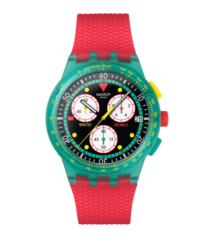Swatch NEON EMERALD CHRONO 