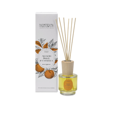 Nasoterapia - Arancio dolce e Cannella Diffusore a bastoncini 100ml