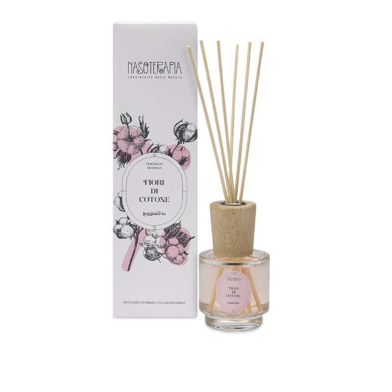 Nasoterapia - Fiori di Cotone Diffusore a bastoncini 100ml