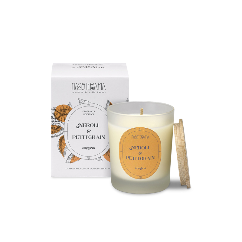 Nasoterapia - Neroli e Petitgrain Candela profumata