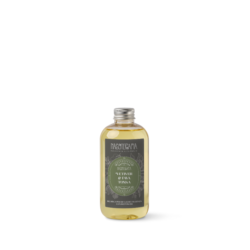 Nasoterapia - Vetiver & Fava tonka Ricarica per diffusore a bastoncini
