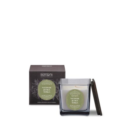 Nasoterapia - Vetiver & Fava tonka Candela profumata
