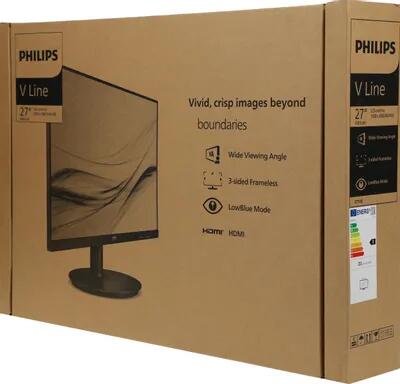 Monitor Philips 271V8L V-Line VA 75Hz, FULL-HD 4ms