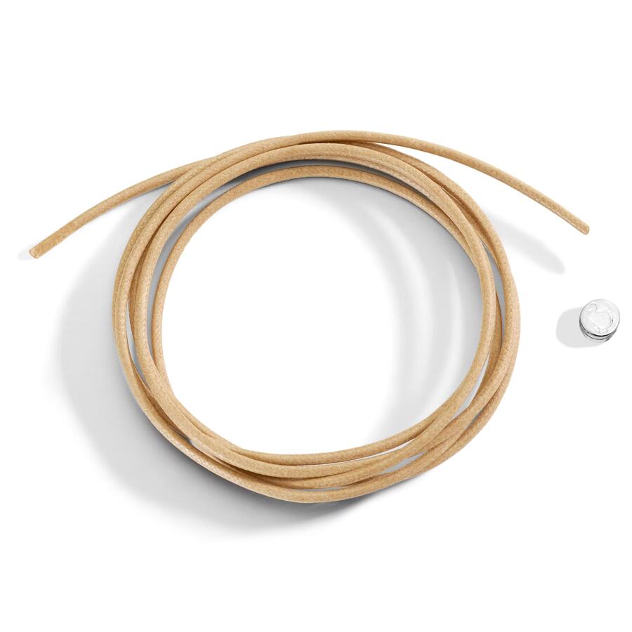 Cordino DoDo Beige in Cotone Spesso