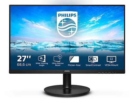 Monitor Philips 271V8LA Audio Stereo VA 75Hz, FULL-HD 4ms