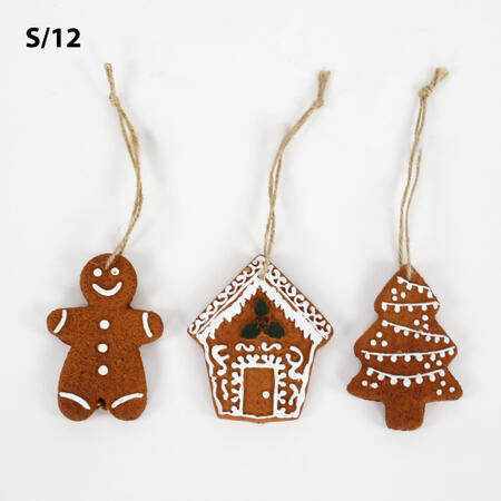 CHRISTMAS COOKIES FOAM DA APPENDERE SET DA 12
