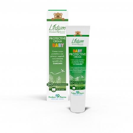 LEDUM DS PROTECTIVE CREAM BABY - Crema Corpo Protettiva repellente zanzare