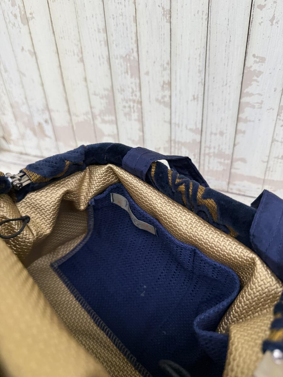 Soft bag velluto blu