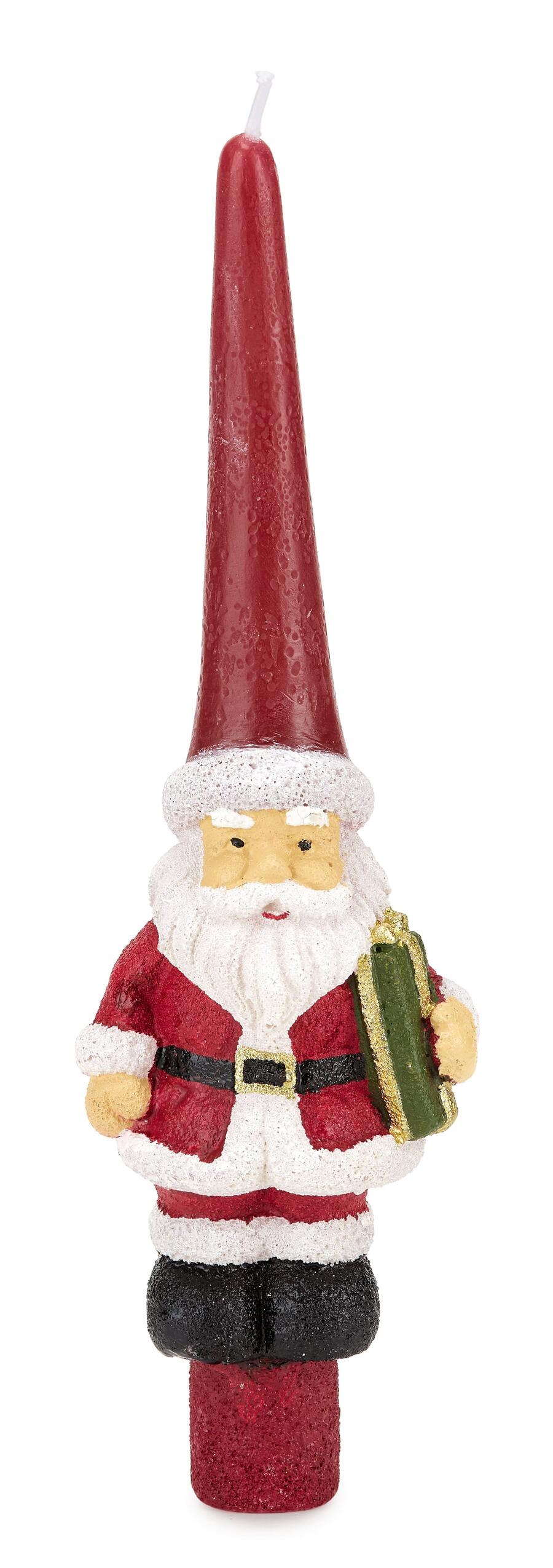 Fade - Natale 2025 - Candela Babbo Natale 20 cm – Spirito del Natale