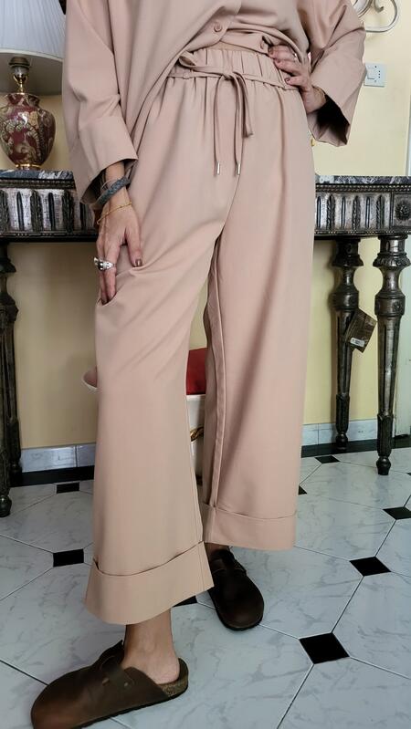 Pantalone Rosa Cipria 