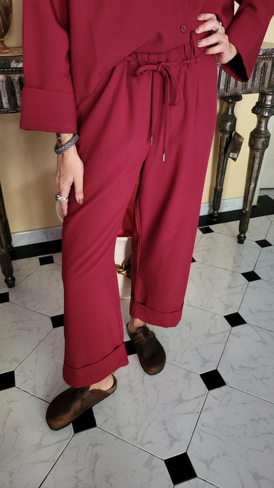 Pantalone Bordeaux