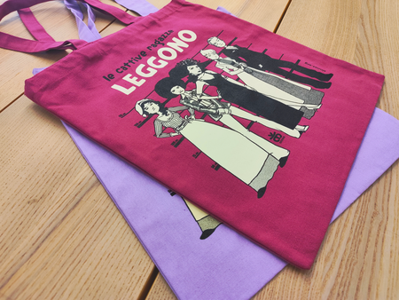 Sinnos - SHOPPER: Cattive ragazze / TOTE BAG