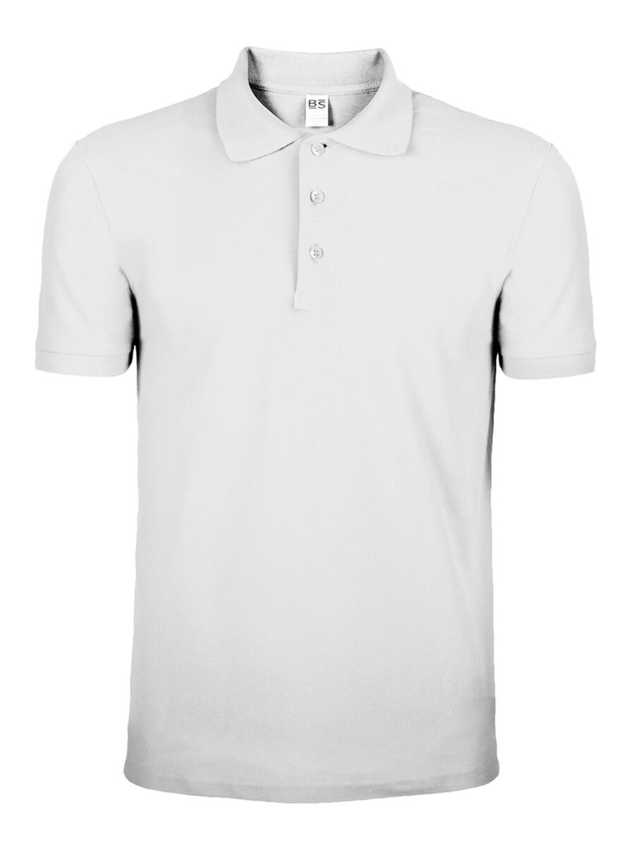 Polo colore bianco Unisex Personalizzata da 10 pz