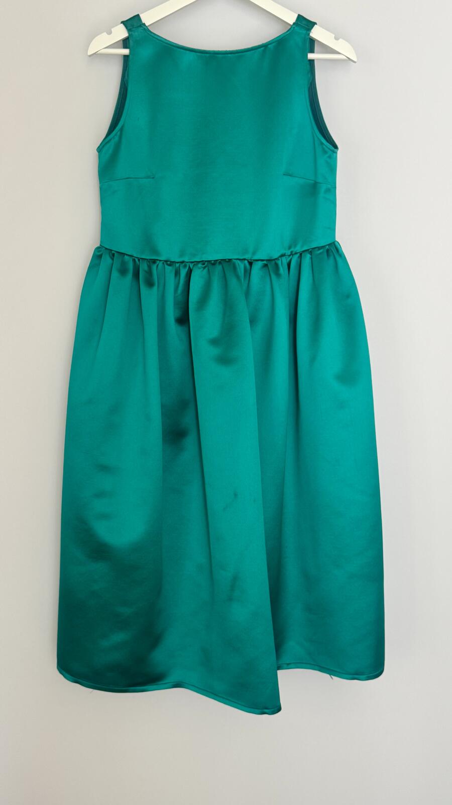 Ines maxi dress Petrol green
