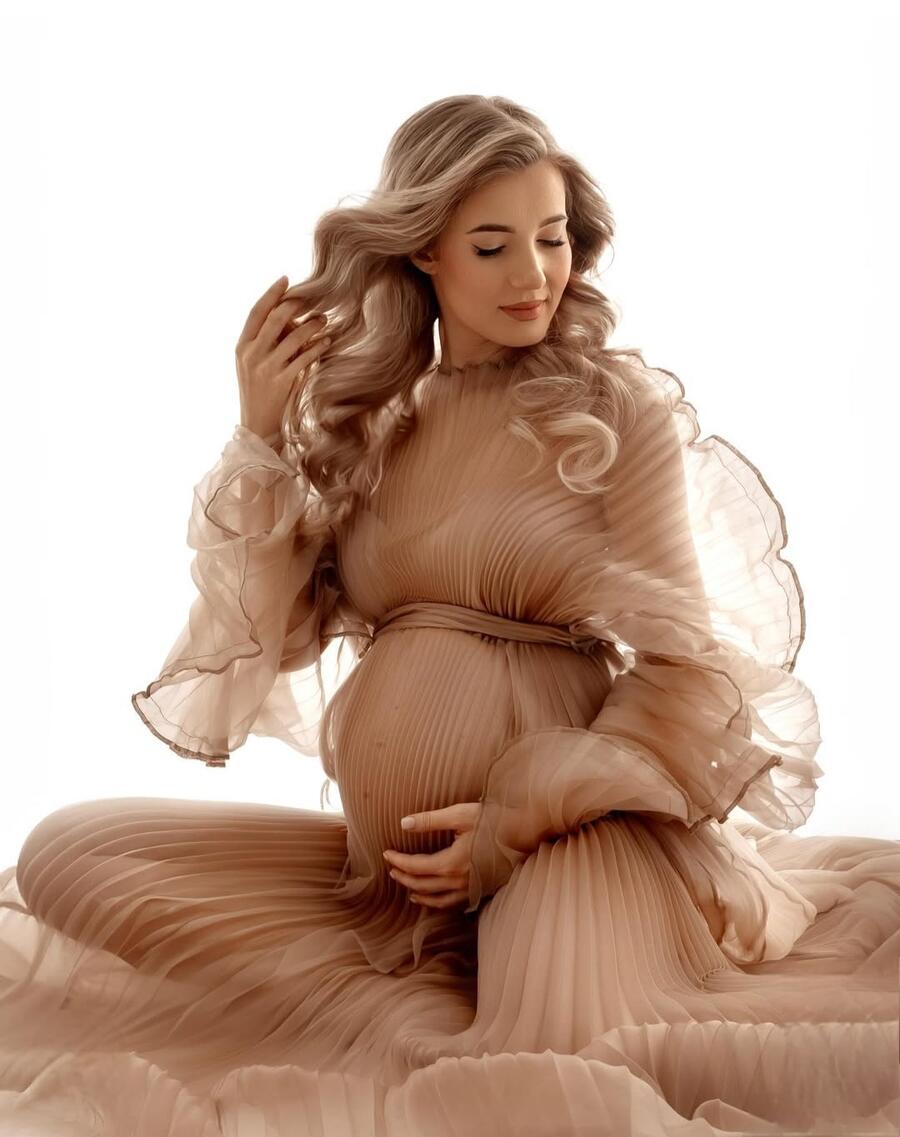 Anna maternity dress 
