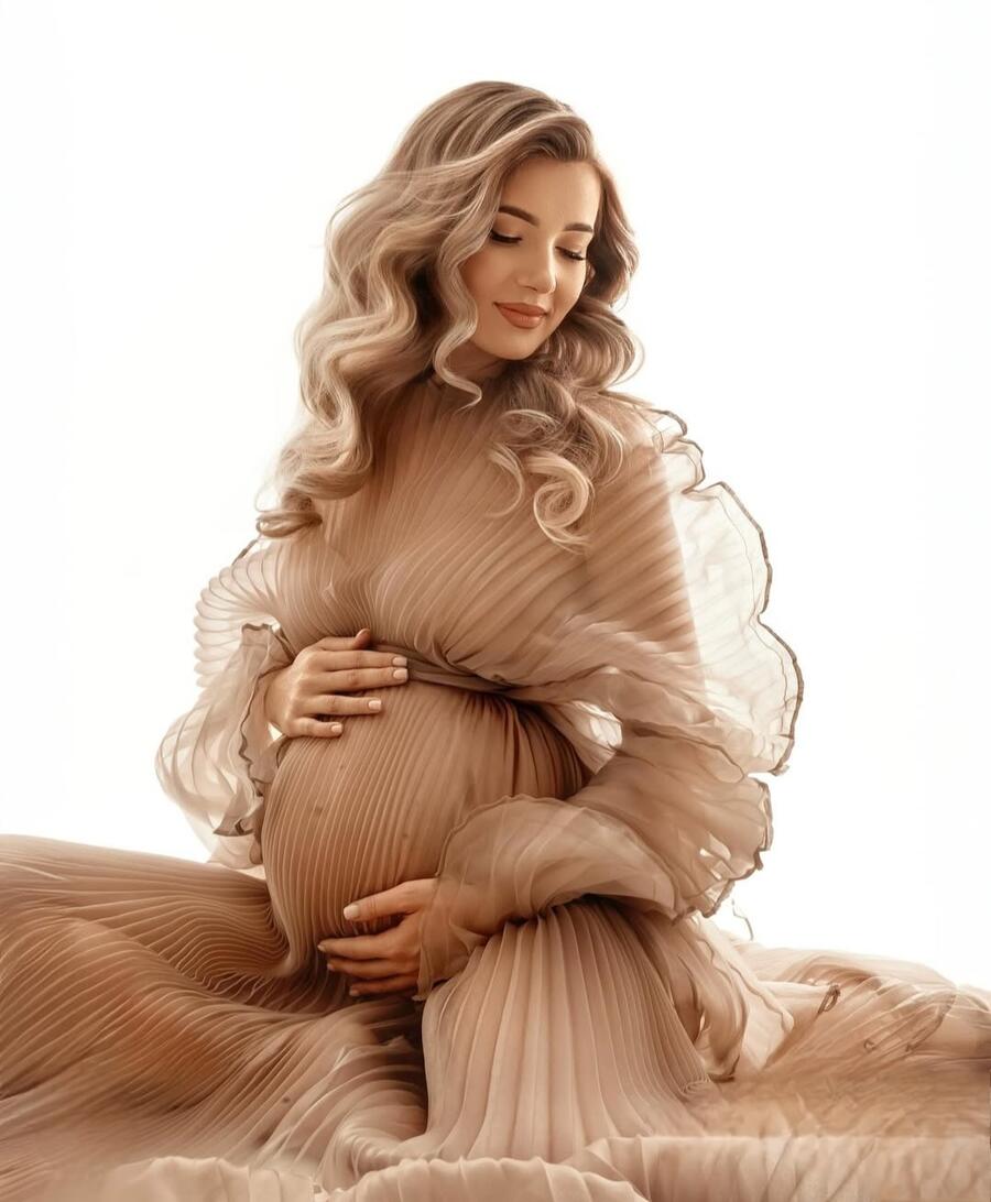 Anna maternity dress 