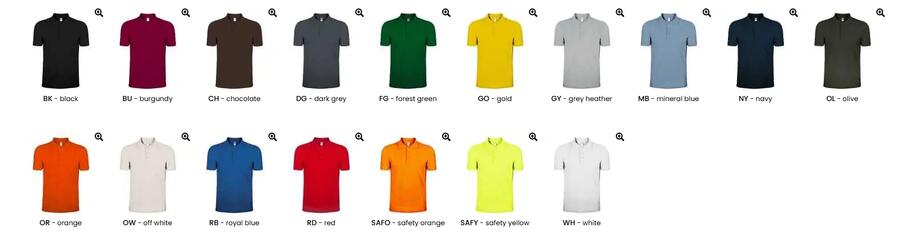 Polo colorata Donna Personalizzata da 10 pz